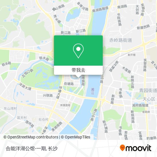 合能洋湖公馆-一期地图