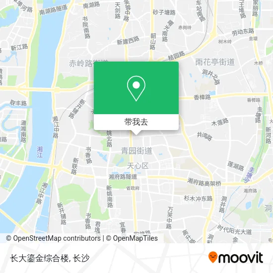 长大鎏金综合楼地图