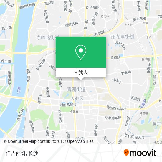 仟吉西饼地图
