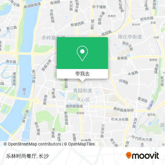 乐林时尚餐厅地图
