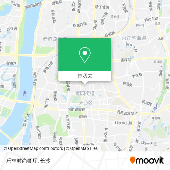 乐林时尚餐厅地图