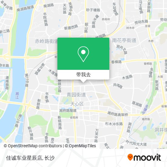 佳诚车业星辰店地图