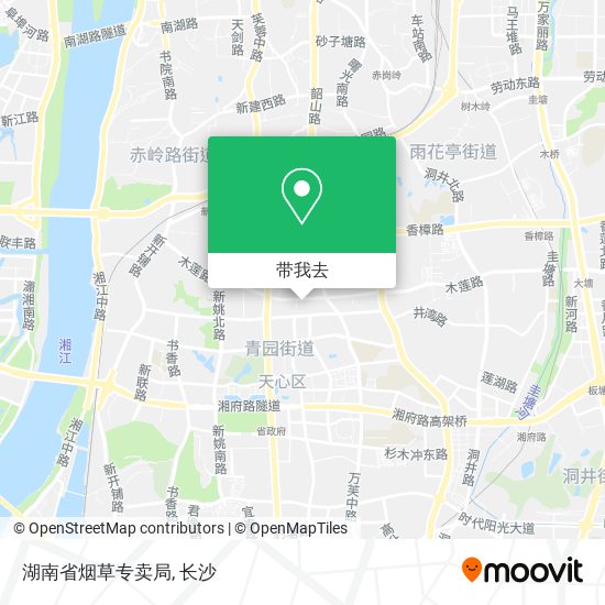 湖南省烟草专卖局地图
