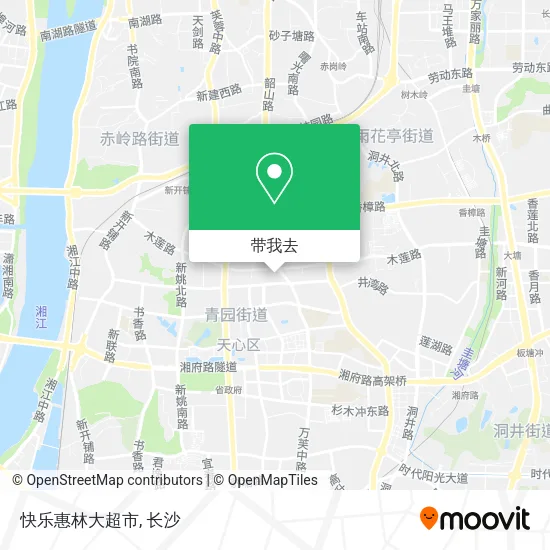 快乐惠林大超市地图