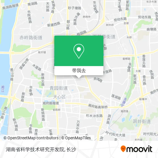 湖南省科学技术研究开发院地图