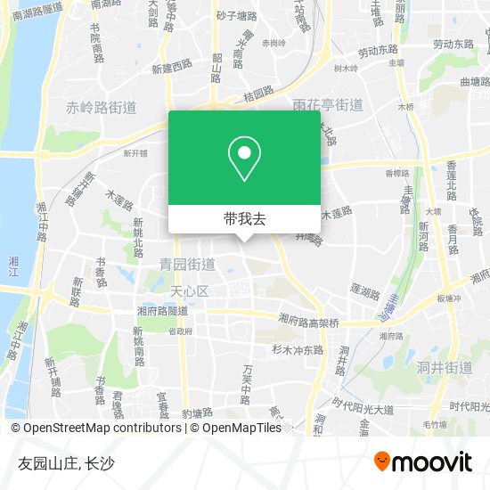 友园山庄地图