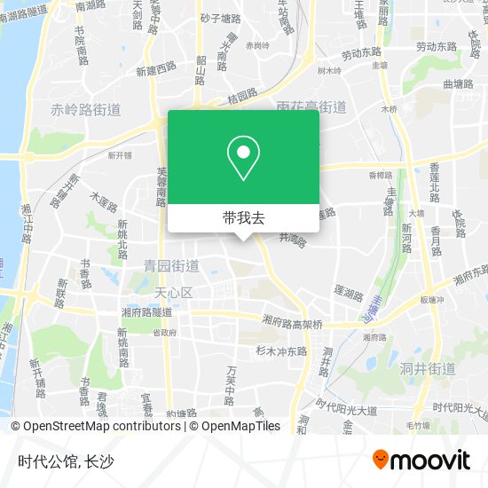 时代公馆地图