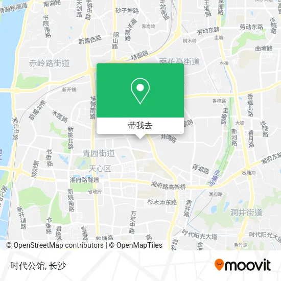 时代公馆地图