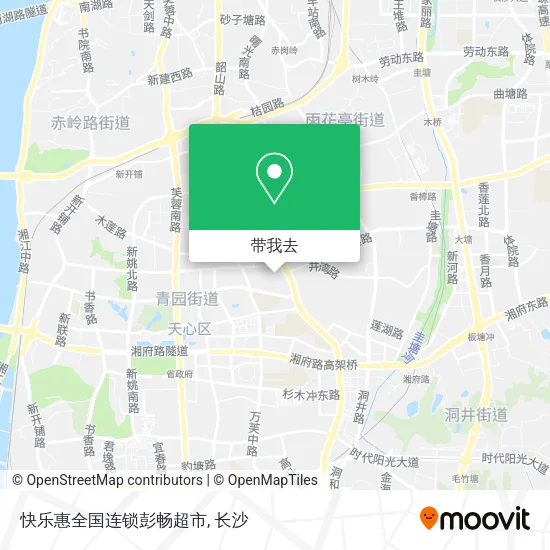 快乐惠全国连锁彭畅超市地图