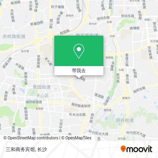 三和商务宾馆地图