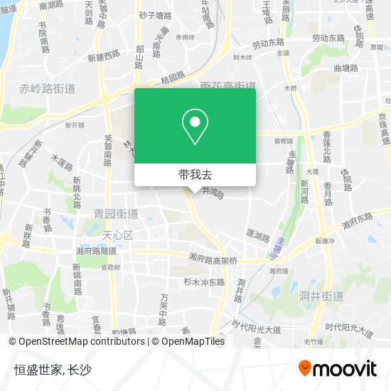 恒盛世家地图