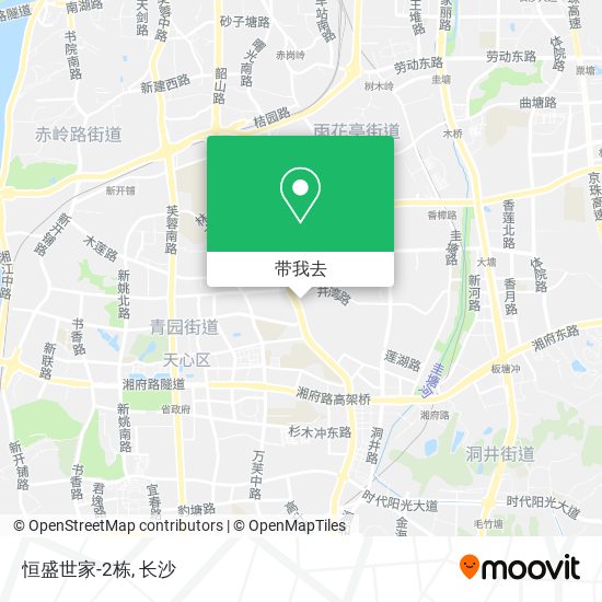 恒盛世家-2栋地图