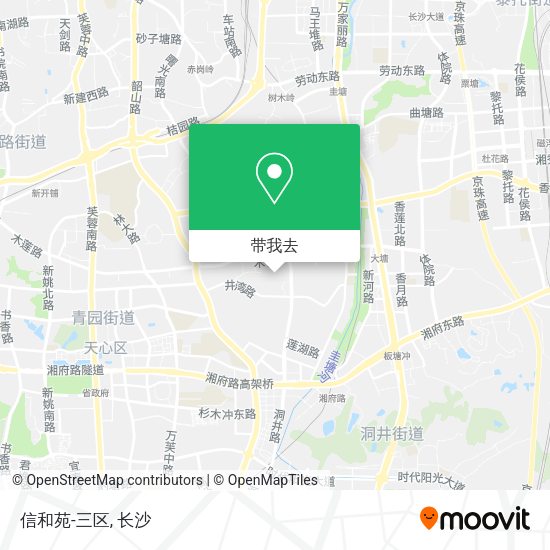 信和苑-三区地图