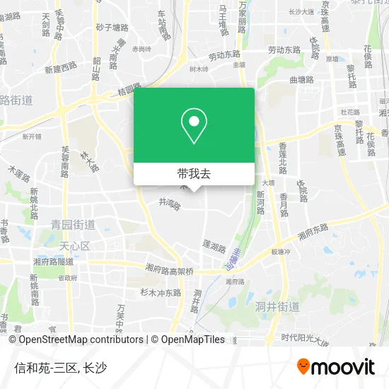信和苑-三区地图
