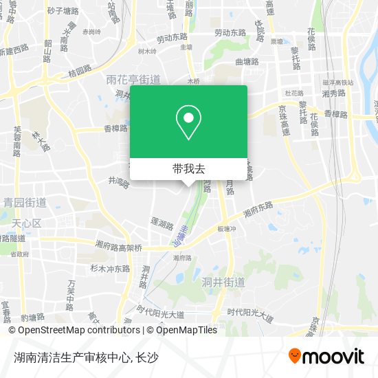 湖南清洁生产审核中心地图