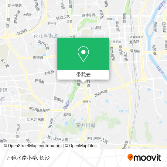 万镜水岸小学地图