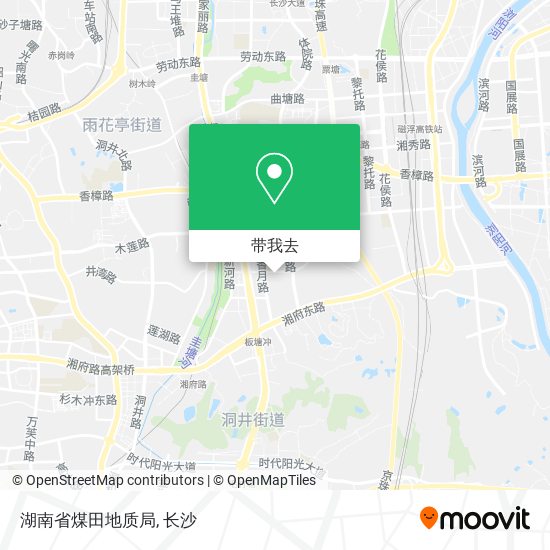 湖南省煤田地质局地图
