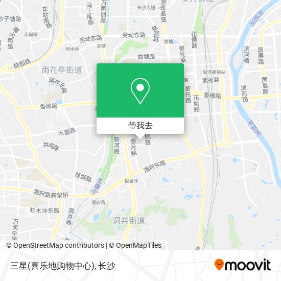 三星(喜乐地购物中心)地图