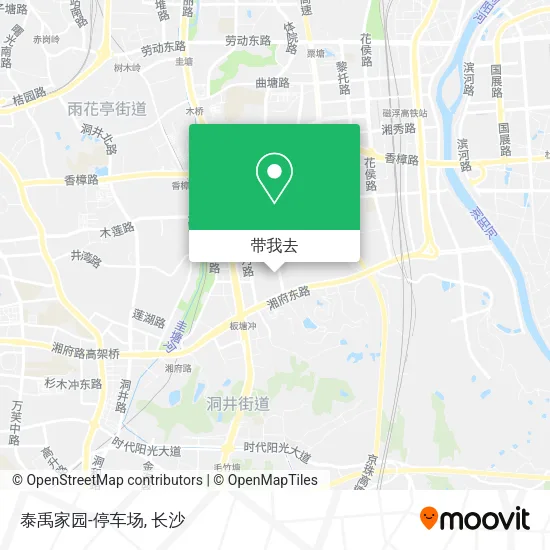 泰禹家园-停车场地图