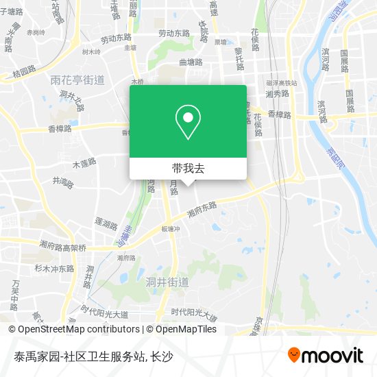 泰禹家园-社区卫生服务站地图