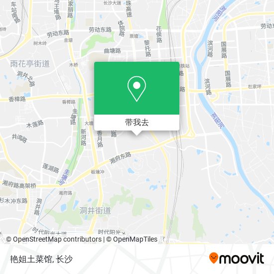 艳姐土菜馆地图
