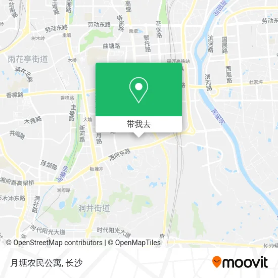 月塘农民公寓地图
