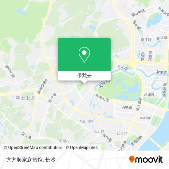 方方顺家庭旅馆地图