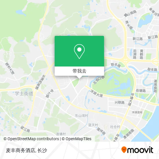 麦丰商务酒店地图