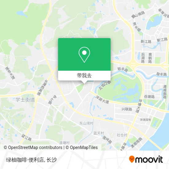 绿柚咖啡·便利店地图