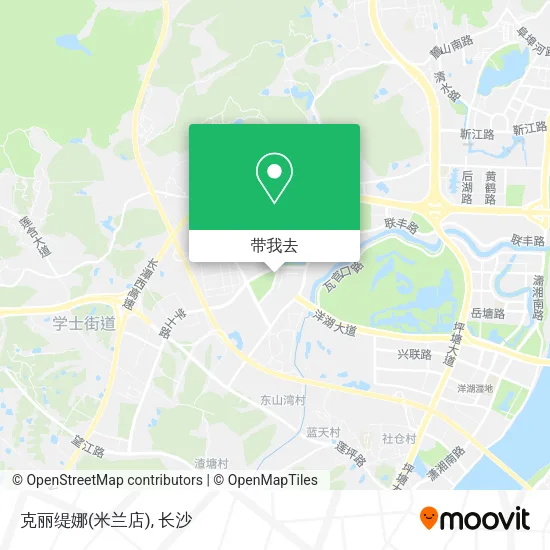 克丽缇娜(米兰店)地图