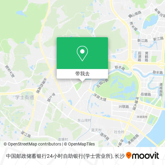 中国邮政储蓄银行24小时自助银行(学士营业所)地图