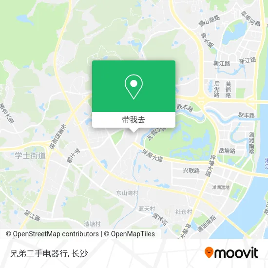 兄弟二手电器行地图