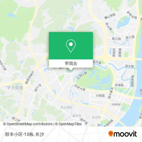 联丰小区-13栋地图