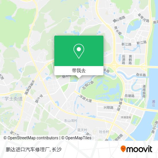 鹏达进口汽车修理厂地图