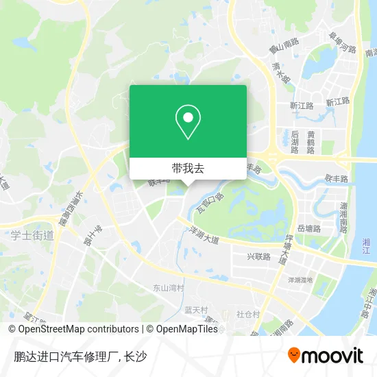 鹏达进口汽车修理厂地图