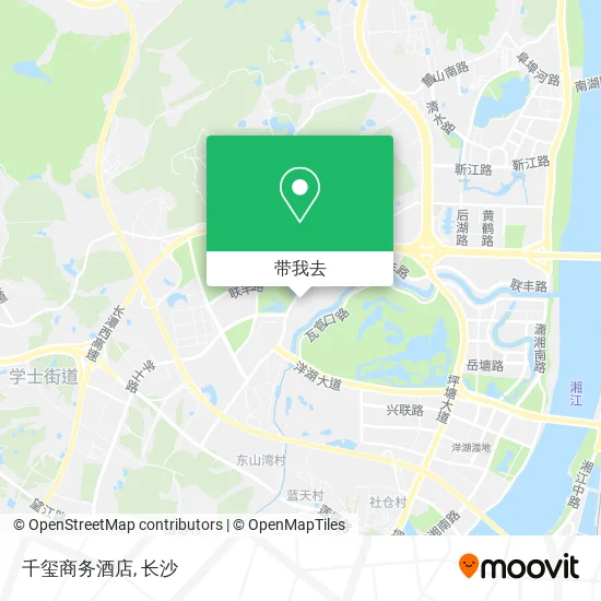 千玺商务酒店地图