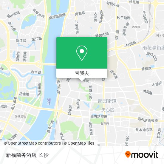 新福商务酒店地图