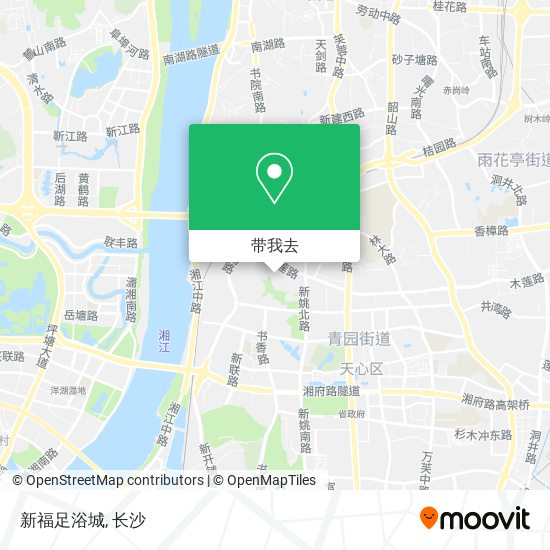 新福足浴城地图