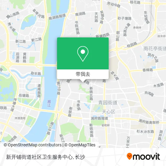 新开铺街道社区卫生服务中心地图