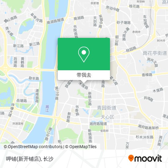 呷铺(新开铺店)地图