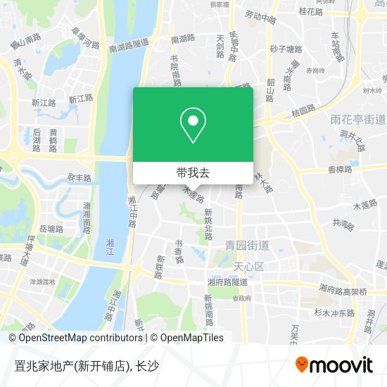 置兆家地产(新开铺店)地图