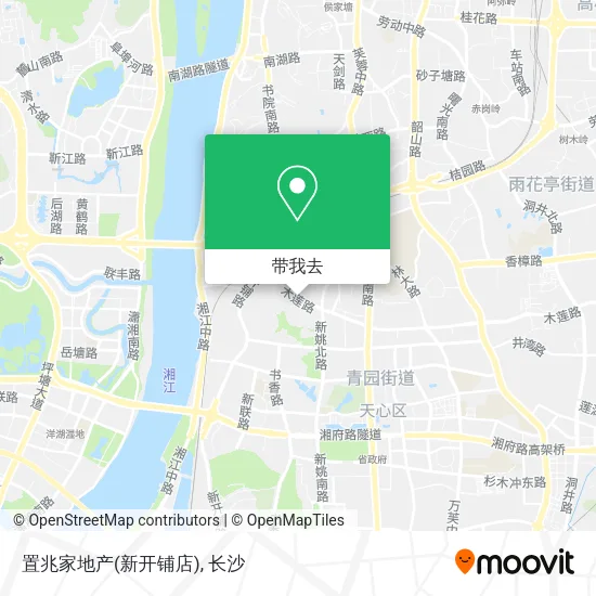置兆家地产(新开铺店)地图