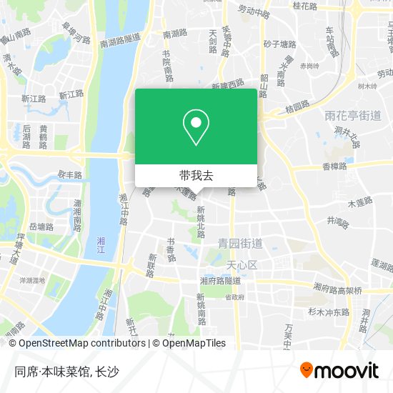 同席·本味菜馆地图