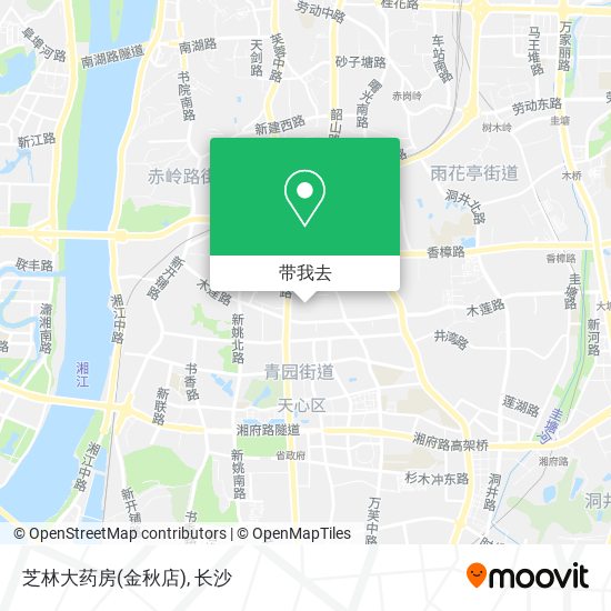 芝林大药房(金秋店)地图