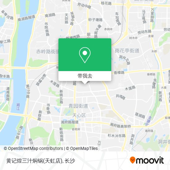 黄记煌三汁焖锅(天虹店)地图