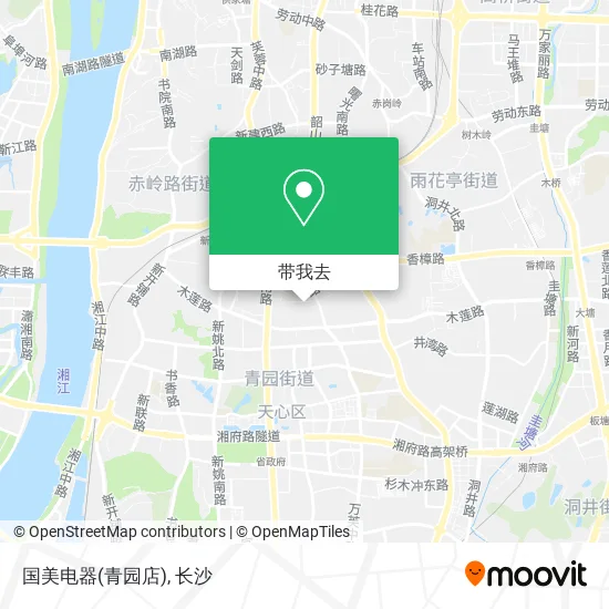 国美电器(青园店)地图