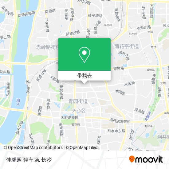 佳馨园-停车场地图