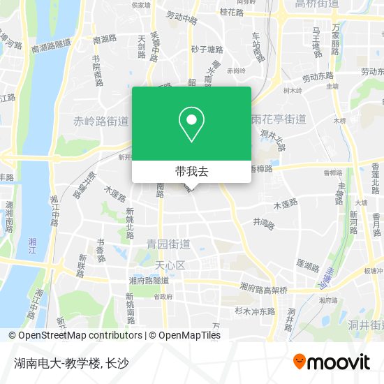 湖南电大-教学楼地图