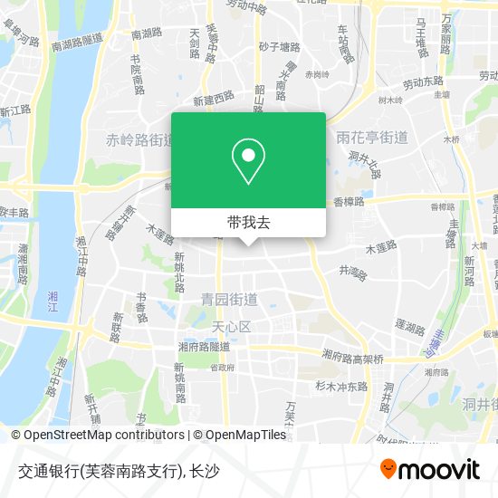 交通银行(芙蓉南路支行)地图