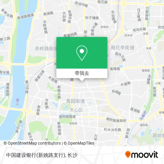 中国建设银行(新姚路支行)地图